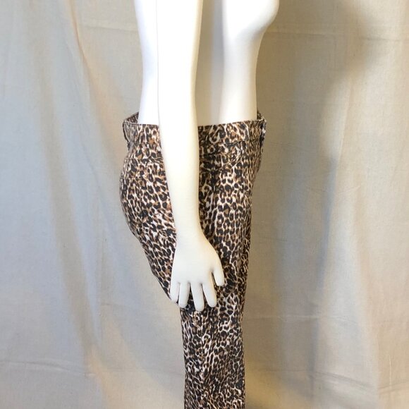 Forever 21 Leopard Print Skinny Jeans 28 - Picture 5 of 7